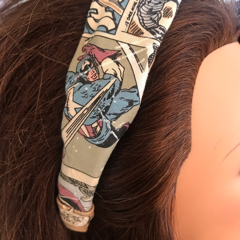 Marvel comic book head band - Picture 3 of 4